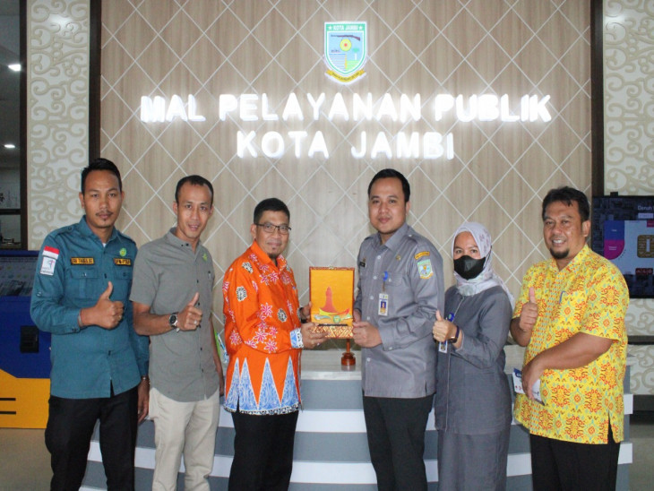 DPMPTSP Kabupaten Kampar Berkunjung ke Mal Pelayanan Publik Kota Jambi