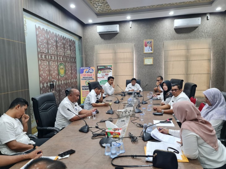 Rapat Internal Terkait Percepatan Pelaksanaan Perizinan dan Nonperizinan serta Pembahasan Sistem dan Prosedur Surat Ketetapan Retribusi Daerah