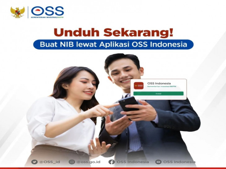 Unduh Sekarang! Buat NIB lewat Aplikasi OSS Indonesia