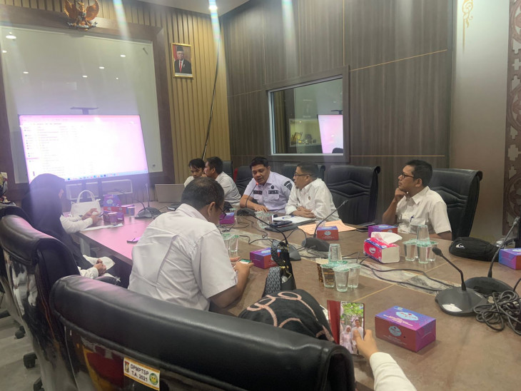 DPMPTSP Kabupaten Kampar Mengadakan Rapat Terkait Percepatan Pelaksanaan Program dan Kegiatan Tahun 2023