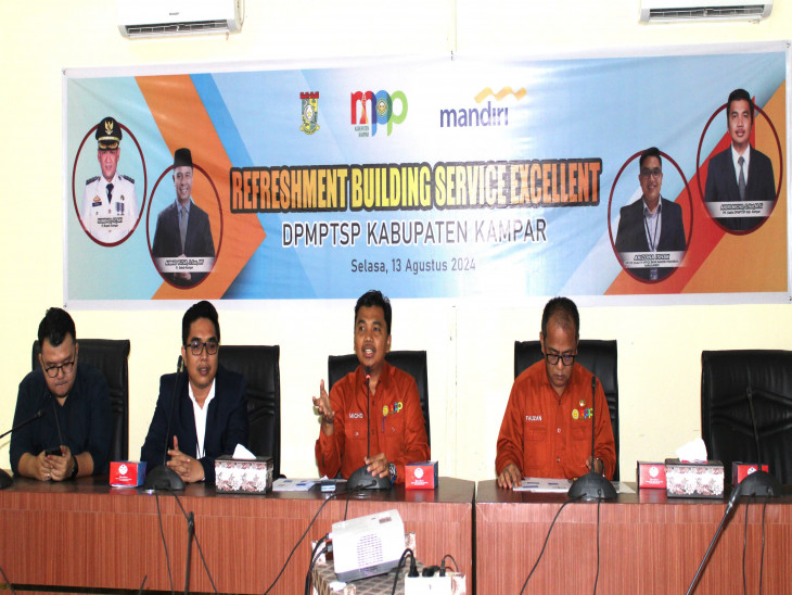 DPMPTSP Kabupaten Kampar Laksanakan Pelatihan Building Service Excellent