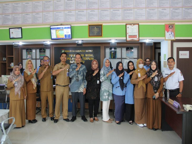 DPMPTSP Kabupaten Kampar Sambut Kunjungan Penilaian Ombudsman RI