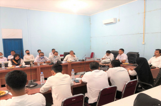Rapat Staff Awal Tahun 2022 Dipimpin Oleh Bapak Kepala Dinas DPMPTSP Kabupaten Kampar