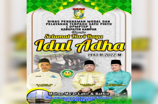 SELAMAT HARI RAYA IDUL ADHA 1443 H/2022 M