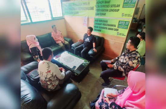 Forum Komunikasi UMKM/IKM Kampar Koordinasi Terkait Percepatan Perizinan ke DPMPTSP Kabupaten Kampar
