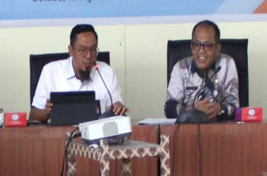 DPMPTSP Kabupaten Kampar Laksanakan Rapat Evaluasi MPP Kabupaten Kampar