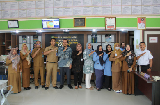 DPMPTSP Kabupaten Kampar Sambut Kunjungan Penilaian Ombudsman RI