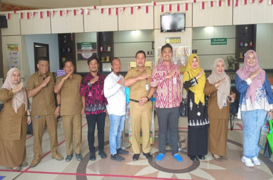 DPMPTSP Kabupaten Kampar Lakukan Koordinasi dan Sinkronisasi Pengawasan Penanaman Modal ke DPMPTSP Kabupaten Pelalawan